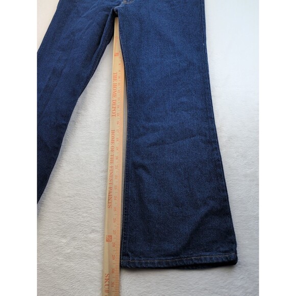 Vintage Levis 517 Bootcut Orange Tab Jeans Mens 38x30 90s Made In USA Cowboy - Picture 3 of 16
